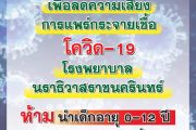 ประชาสัมพันธ์ จากโรงพยาบาลนราธิวาสราชนครินทร์