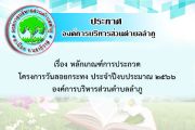 หลักเกณฑ์การประกวด โครงการวันลอยกระทง ประจำปีงบประมาณ ๒๕๖๖ 